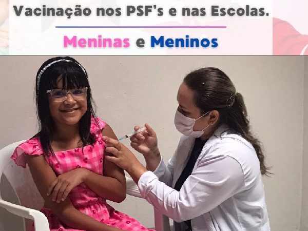 Secretaria de Saúde de Solânea reforça a importância da vacinação contra o HPV